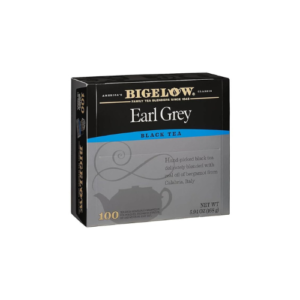 Bigelow Earl Grey Black Tea – 100 Count Box