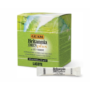 Guam Britannia DREN Plus Green Tea Bags (30 Bags, 12ml)